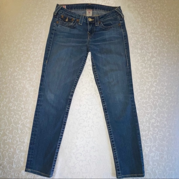 True Religion Jodie Slim Fit Skinny Low Rise Skinny Jeans - Picture 4 of 16